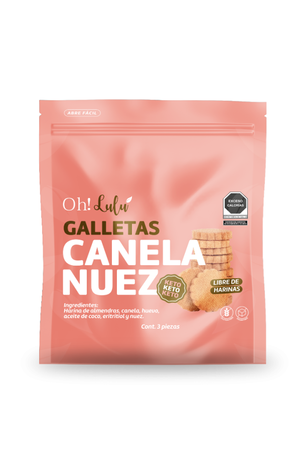 Galletas canela nuez